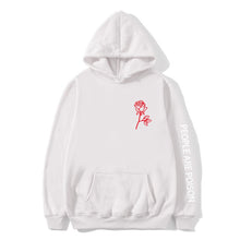 Load image into Gallery viewer, New Fashion 2019 Autumn Winter Latest Harajuku Poison Rose Print Hoodies High Quality Men Women Hip Hop Streetwear Clothing