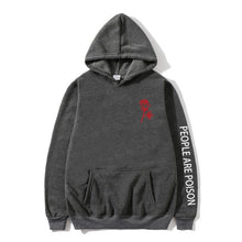 Load image into Gallery viewer, New Fashion 2019 Autumn Winter Latest Harajuku Poison Rose Print Hoodies High Quality Men Women Hip Hop Streetwear Clothing