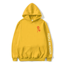 Load image into Gallery viewer, New Fashion 2019 Autumn Winter Latest Harajuku Poison Rose Print Hoodies High Quality Men Women Hip Hop Streetwear Clothing