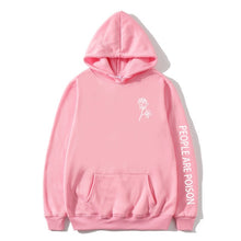 Load image into Gallery viewer, New Fashion 2019 Autumn Winter Latest Harajuku Poison Rose Print Hoodies High Quality Men Women Hip Hop Streetwear Clothing