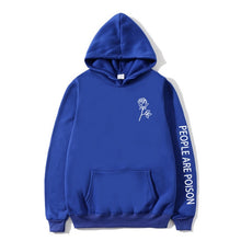 Load image into Gallery viewer, New Fashion 2019 Autumn Winter Latest Harajuku Poison Rose Print Hoodies High Quality Men Women Hip Hop Streetwear Clothing