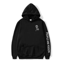 Load image into Gallery viewer, New Fashion 2019 Autumn Winter Latest Harajuku Poison Rose Print Hoodies High Quality Men Women Hip Hop Streetwear Clothing