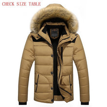 Load image into Gallery viewer, Brand Winter Jacket Men 2019 New Parka Coat Men Down Keep Warm Fashion Plus Asian Size M-4XL 5XL 6XL