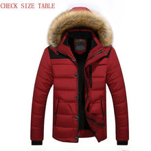 Load image into Gallery viewer, Brand Winter Jacket Men 2019 New Parka Coat Men Down Keep Warm Fashion Plus Asian Size M-4XL 5XL 6XL