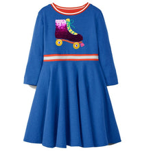 Load image into Gallery viewer, Kids Dresses for Girls Unicorn Vestidos 2019 Autumn Winter Baby Girl Clothes Children Costume Animal Appliques Princess Dress