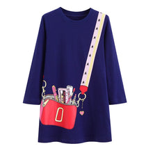 Load image into Gallery viewer, Kids Dresses for Girls Unicorn Vestidos 2019 Autumn Winter Baby Girl Clothes Children Costume Animal Appliques Princess Dress
