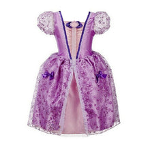 Load image into Gallery viewer, Girl Party Dress Kids Cinderella Halloween Costume Baby Girl Princess Dress Christmas Long Hair Girl Aurora Beauty Dress