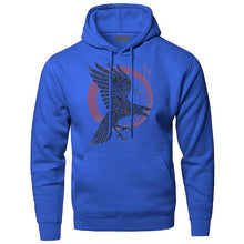 Load image into Gallery viewer, Hoodies Men Odin Vikings Sweatshirts Ragnar Raven Hooded Sweatshirt Sons Of Anarchy Winter Autumn Gone to Valhalla Sportswear