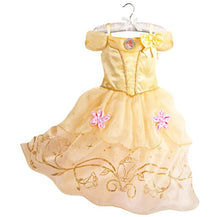 Load image into Gallery viewer, Girl Party Dress Kids Cinderella Halloween Costume Baby Girl Princess Dress Christmas Long Hair Girl Aurora Beauty Dress