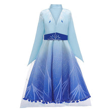 Load image into Gallery viewer, Girl Party Dress Kids Cinderella Halloween Costume Baby Girl Princess Dress Christmas Long Hair Girl Aurora Beauty Dress