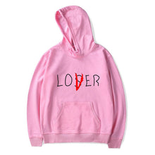 Load image into Gallery viewer, Lover Loser Printed Hoodie Vintage Vogue Ullzang Mens Hodies Autumn Winter Hoodies Sweatshirt Fleece Street Hoodys for Women Men