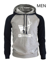 Load image into Gallery viewer, BREAKING BAD Print Streetwear 2018 Men's Hoodies Autumn Winter Raglan Hoody Sweatshirt Brand Sportswear Harajuku Fleece Pullover