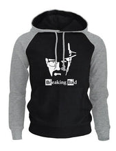Load image into Gallery viewer, BREAKING BAD Print Streetwear 2018 Men's Hoodies Autumn Winter Raglan Hoody Sweatshirt Brand Sportswear Harajuku Fleece Pullover
