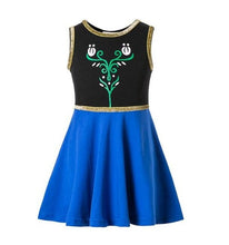 Load image into Gallery viewer, Girls Clothing snow white princess dress Clothing Kids Clothes,belle moana Minnie Mickey dress birthday dresses mermaid costume