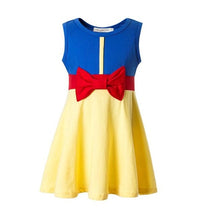 Load image into Gallery viewer, Girls Clothing snow white princess dress Clothing Kids Clothes,belle moana Minnie Mickey dress birthday dresses mermaid costume