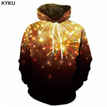 Load image into Gallery viewer, KYKU Christmas Hoodies Men Sweatshirt Red Hip Hop 3d Print Hoodie Xmas Snowflake Sweatshirt Pullover Hooded Funny Mens Clothing