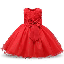 Load image into Gallery viewer, Princess Flower Girl Dress Summer Tutu Wedding Birthday Party Kids Dresses For Girls Children's Costume Teenager Prom Designs